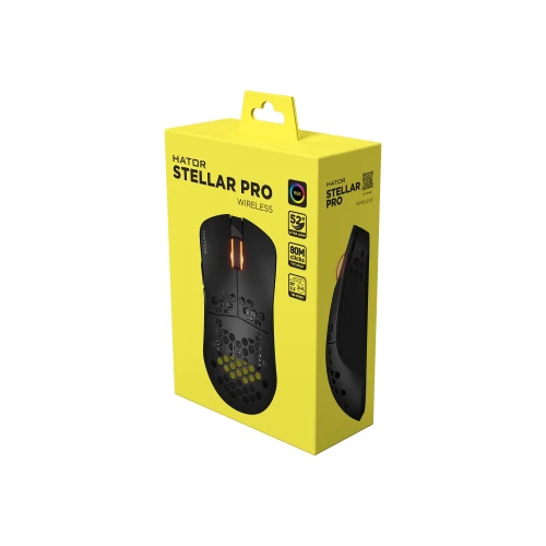 Mysz HATOR Stellar PRO Wireless Czarna