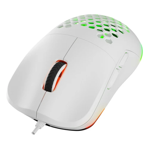 Mysz Rampage BLINK RGB White USB