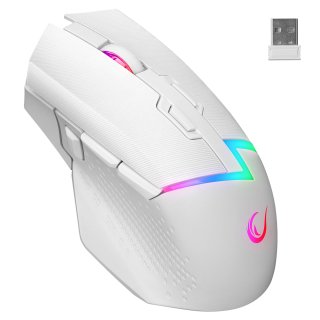 Mysz Rampage Drop M3 RGB Wireless White
