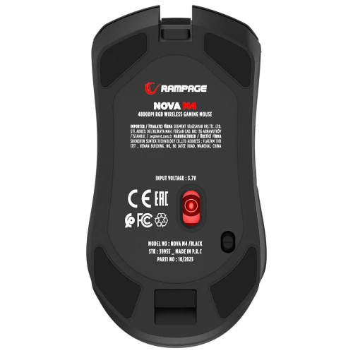 Mysz Rampage NOVA M4 Wireless Black