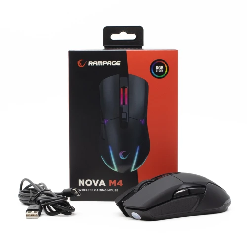 Mysz Rampage NOVA M4 Wireless Black