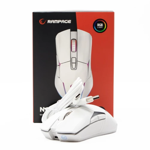 Mysz Rampage NOVA M4 Wireless White