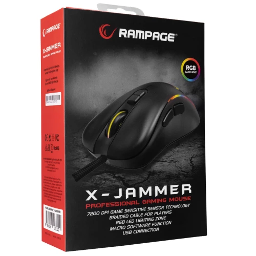 Mysz Rampage SMX-R47 X-JAMMER RGB