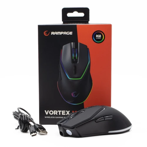 Mysz Rampage VORTEX M1 Wireless Black