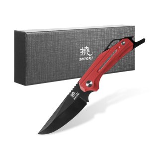 Nóż myśliwski ze stali 10Cr15CoMov z powłoką PVD Shiori 撓 Daichi Aka