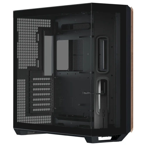 Obudowa APNX V1 Tempered Glass - Wood Black