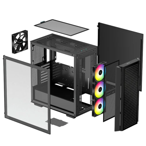 Obudowa DeepCool CG540 Midi-Tower - Black