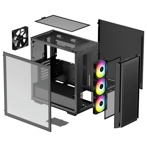 Obudowa DeepCool CG560 Midi-Tower – Black