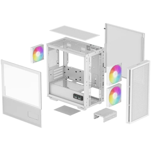 Obudowa DeepCool CH360 Digital Micro-ATX – White