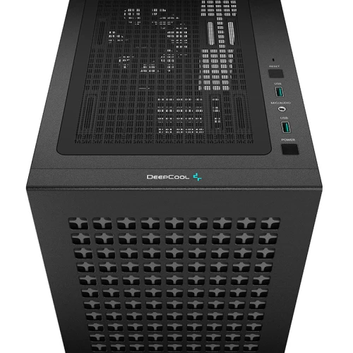 Obudowa DeepCool CH370 ARGB Micro-ATX – Black