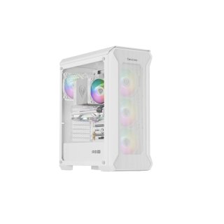 Obudowa Genesis Irid 505 ARGB V2 White Tempered Glass 