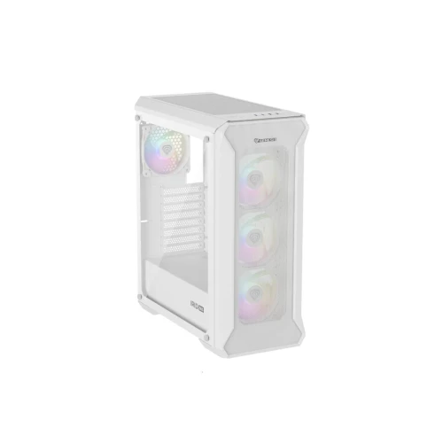 Obudowa Genesis Irid 505 ARGB V2 White Tempered Glass 