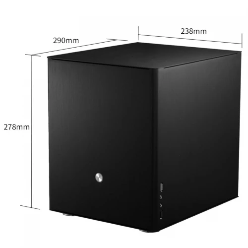Obudowa Jonsbo V4 Micro-ATX Cube Black