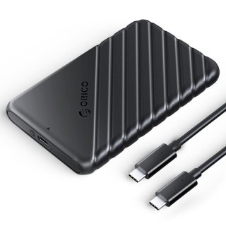 Obudowa na dysk Orico 2,5" USB-C 3.1 6Gbps czarna