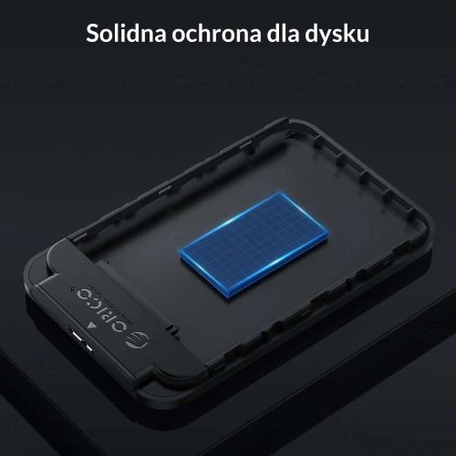 Obudowa na dysk Orico HDD/SSD 2,5" USB-C 3.1