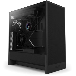 Obudowa NZXT H5 Flow (2024) Tempered Glass Black