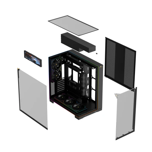 Obudowa Thermalright A70 Vision ARGB Fan Black