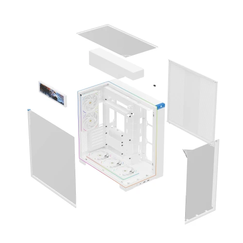 Obudowa Thermalright A70 Vision ARGB Fan White