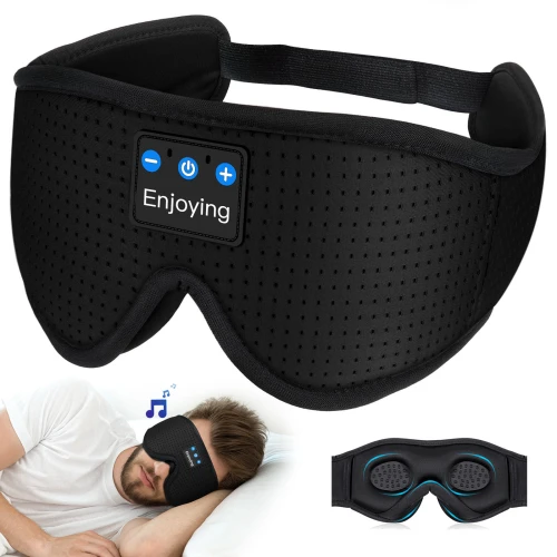 Opaska na oczy do spania z słuchawkami bluetooth