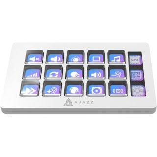 Panel streamingowy Ajazz AKP153E biały