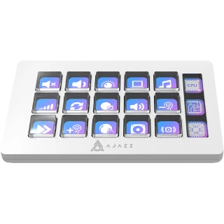 Panel streamingowy Ajazz AKP153E biały