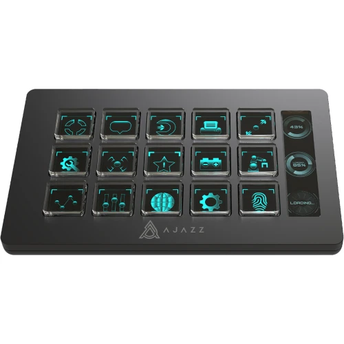 Panel streamingowy Ajazz AKP153E czarny