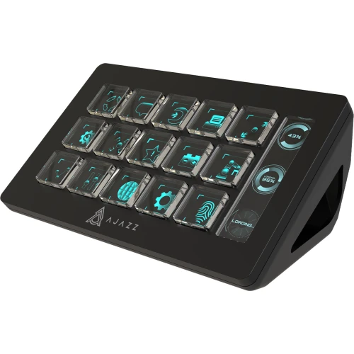 Panel streamingowy Ajazz AKP153E czarny