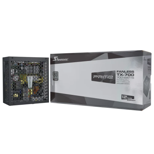 Pasywny zasilacz Seasonic PRIME TX-700 Fanless 80Plus Titanium 700W