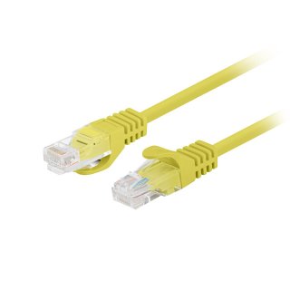 Patchcord Kat.6 Utp 3m Żółty Fluke Passed Lanberg 10-pack