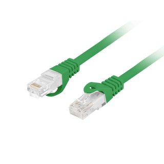 Patchcord Kat.6 Utp LSZH Cu 20m Zielony Fluke Passed Lanberg