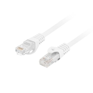 Patchcord Kat.6 Utp LSZH Cu 20m Biały Fluke Passed Lanberg