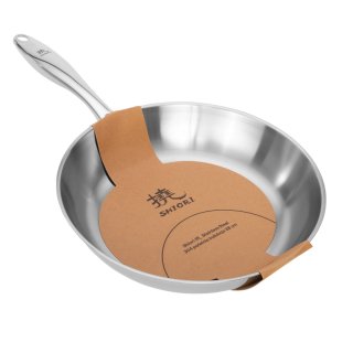 Patelnia bez powłoki indukcja 28cm Shiori 撓 Stainless Steel 304