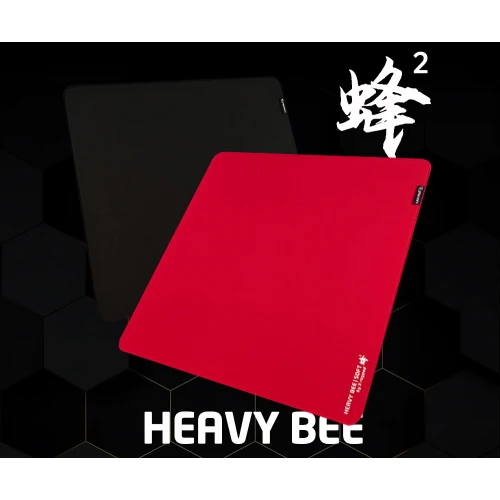 Podkładka X-Raypad Heavy Bee Soft Red XL Square - 500x500mm