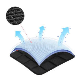 Poduszka na siedzisko do fotela Anda Seat mata z węgla bambusowego