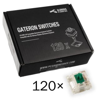 Przełączniki Glorious PC Gaming Race Gateron Green 120szt