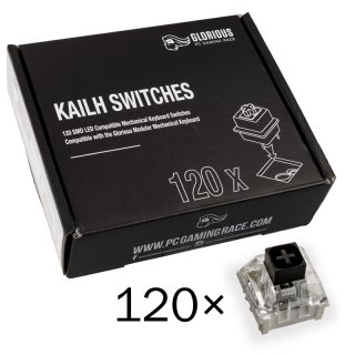 Przełączniki Glorious Kailh Box Black 120szt