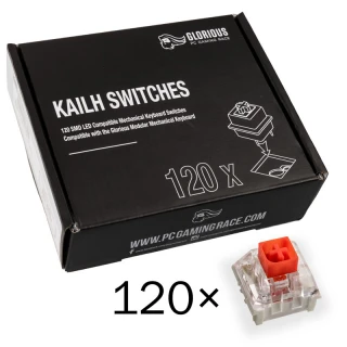 Przełączniki Glorious Kailh Box Red 120szt