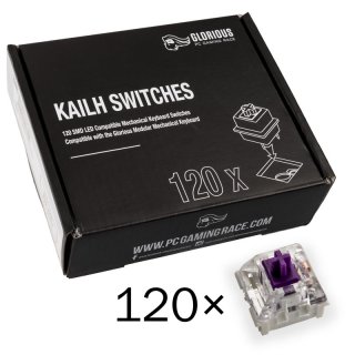 Przełączniki Glorious Kailh Pro Purple 120szt