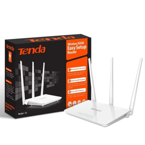 Router WiFi Tenda F3 (300Mb/s b/g/n)