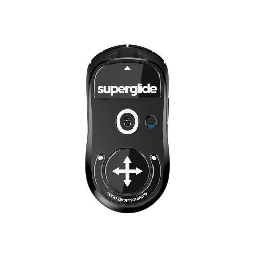 Ślizgacze Superglide do Logitech G Pro X Superlight Szklane - Black