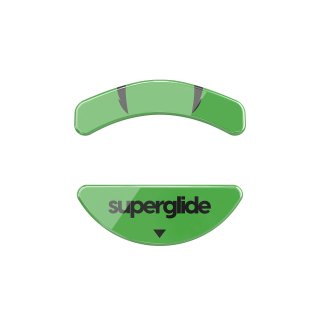Ślizgacze Superglide do Razer Viper Mini Szklane - Green