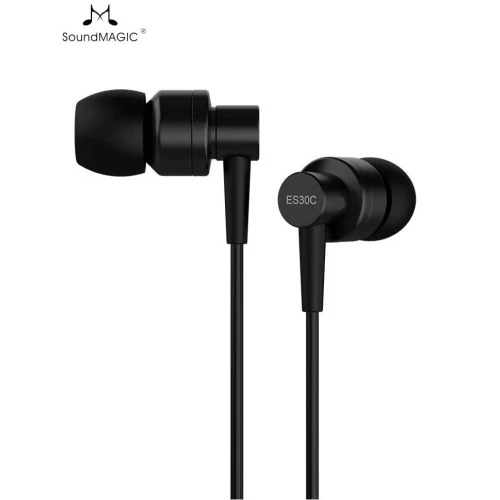 Słuchawki dokanałowe SoundMagic ES30 Black