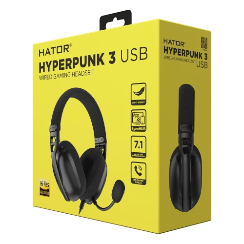 Słuchawki HATOR Hyperpunk 3 USB