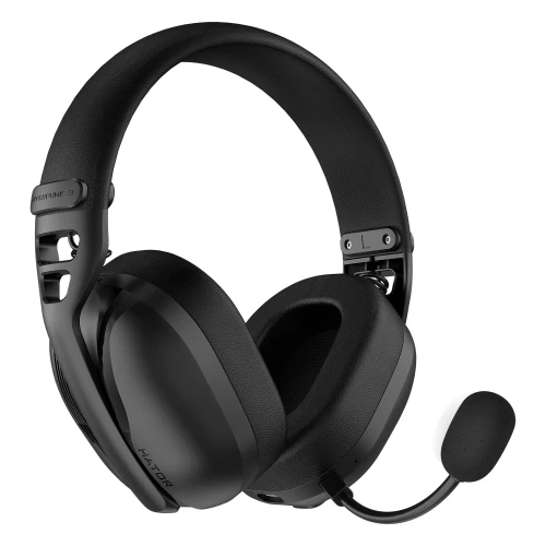 Słuchawki HATOR Hyperpunk 3 Wireless Hybrid ANC Czarne