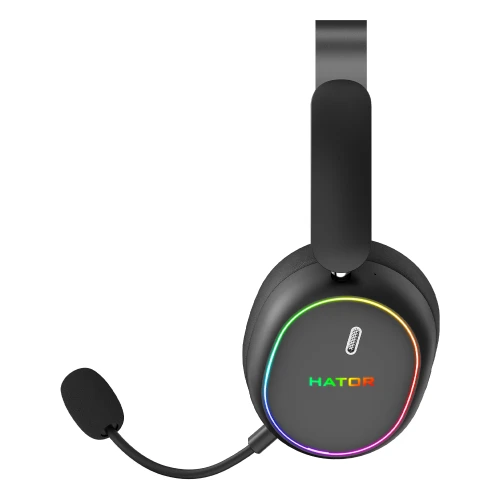 Słuchawki HATOR Phoenix 2 Wireless Hybrid ANC Black