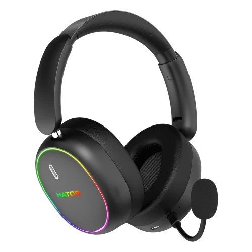 Słuchawki HATOR Phoenix 2 Wireless Hybrid ANC Black