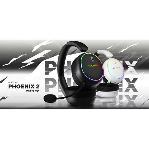 Słuchawki HATOR PHOENIX 2 Wireless Cyber Violet
