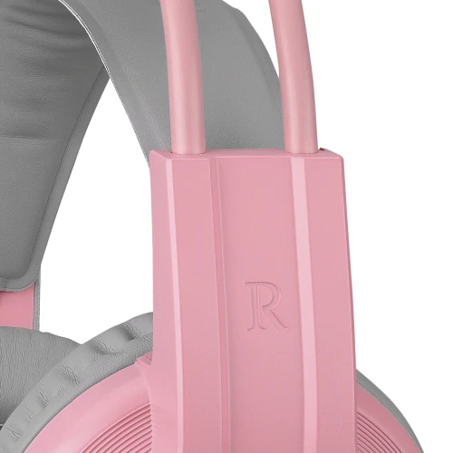 Słuchawki Rampage RM-K91 X-CATTY Pink USB 7.1 RGB
