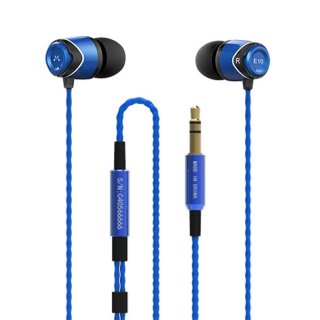 Słuchawki SoundMagic E10 v2 Black-Blue