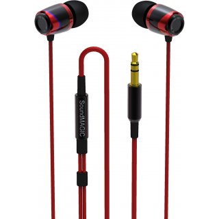 Słuchawki SoundMagic E10 v2 Black-Red